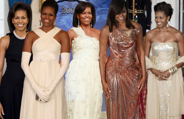 Os 10 looks de Michelle Obama que queremos ver no novo seriado The First Lady (Foto: Getty Images)