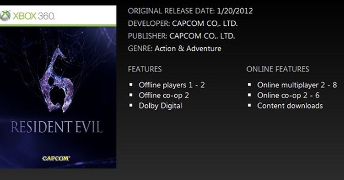 G1 - 'Resident Evil 6' pode ter modo cooperativo para até seis jogadores -  notícias em Tecnologia e Games
