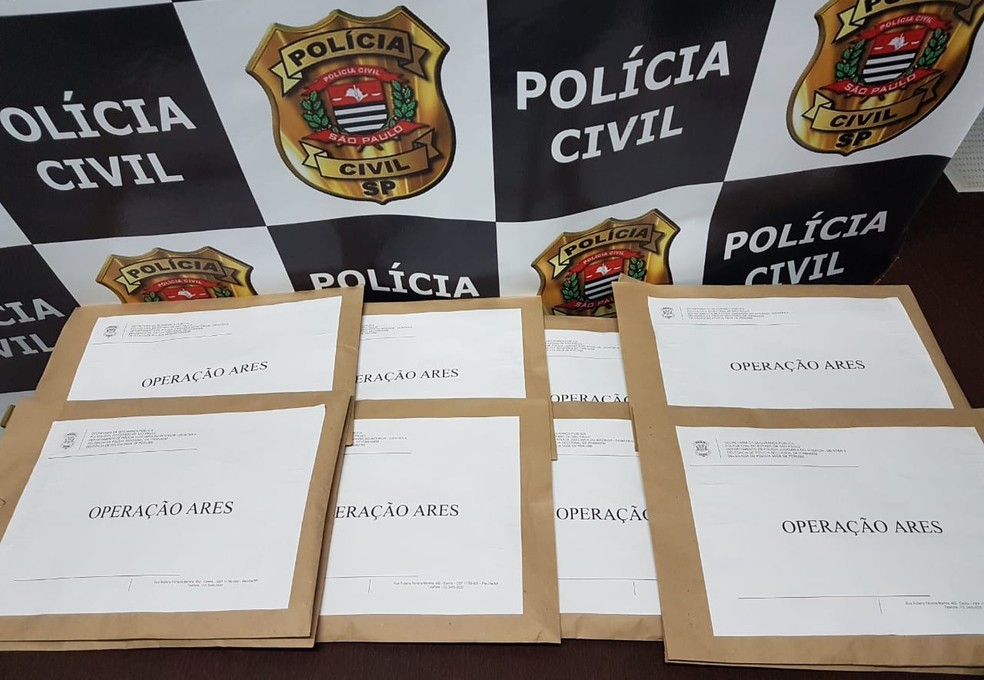 Polícia Civil deflagrou a 'Operação Ares' de combate ao tráfico de drogas — Foto: Divulgação/Polícia Civil