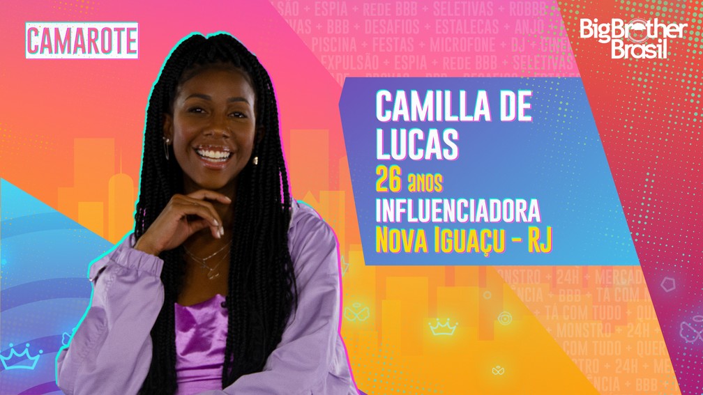 Camilla de Lucas, BBB21 - Foto: Globo