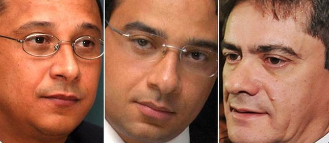 Paulo Vieira, Rubens Carlos Vieira e José Weber Holanda (Foto: Reprodução) Paulo Vieira, Rubens Carlos Vieira e José Weber Holanda (Foto: Reprodução)