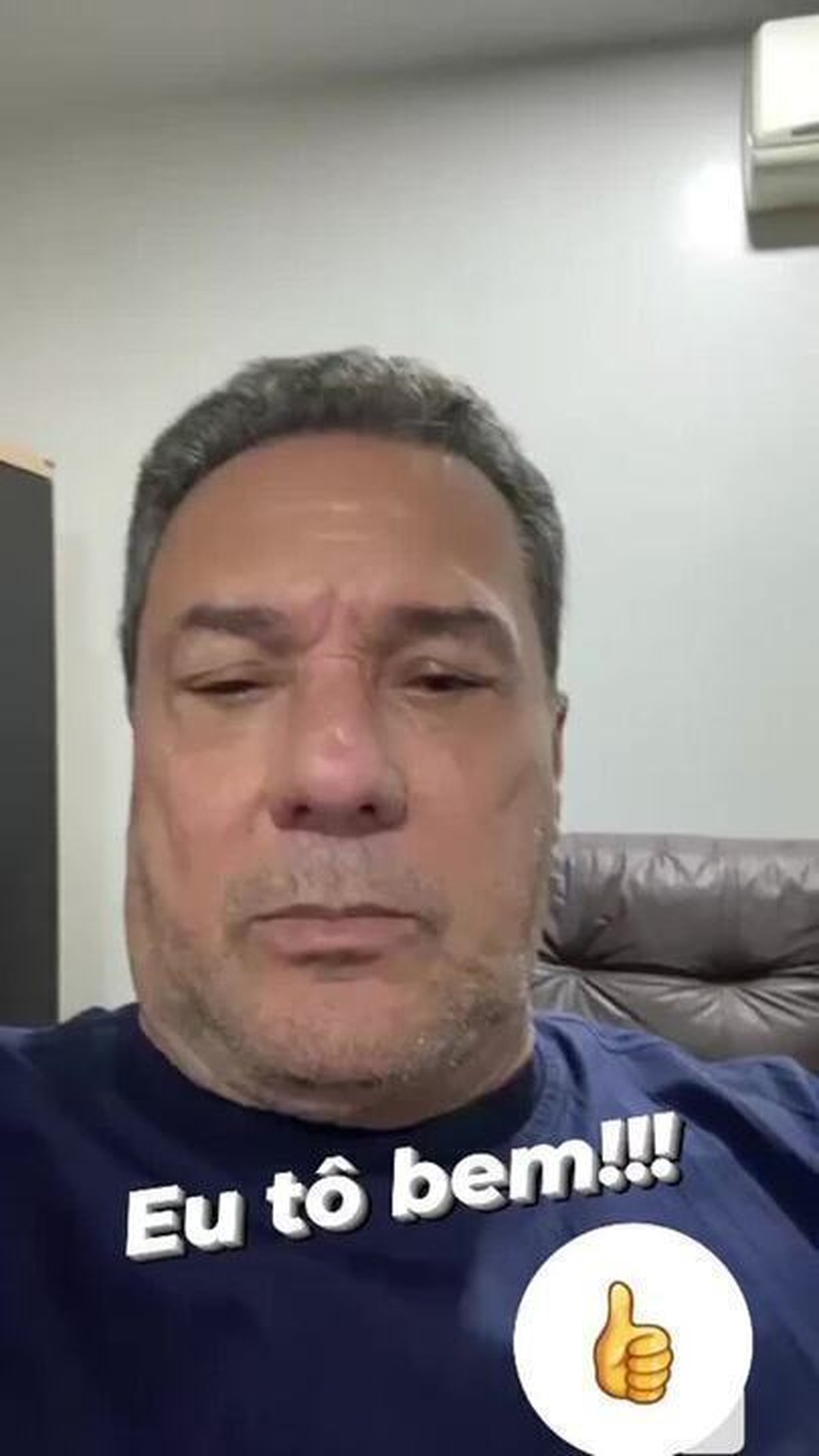Vanderlei Luxemburgo posta vídeo para dizer que não estava em helicóptero que caiu em SP