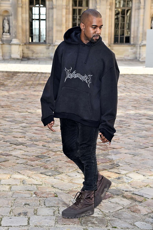PARIS, FRANCE - MARCH 06:  Kanye West attends the Christian Dior show as part of the Paris Fashion Week Womenswear Fall/Winter 2015/2016 on March 6, 2015 in Paris, France.  (Photo by Pascal Le Segretain/Getty Images) (Foto: Getty Images)