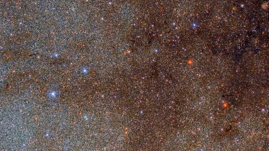 Levantamento inédito da Via Láctea revela 3,3 bilhões de objetos celestes