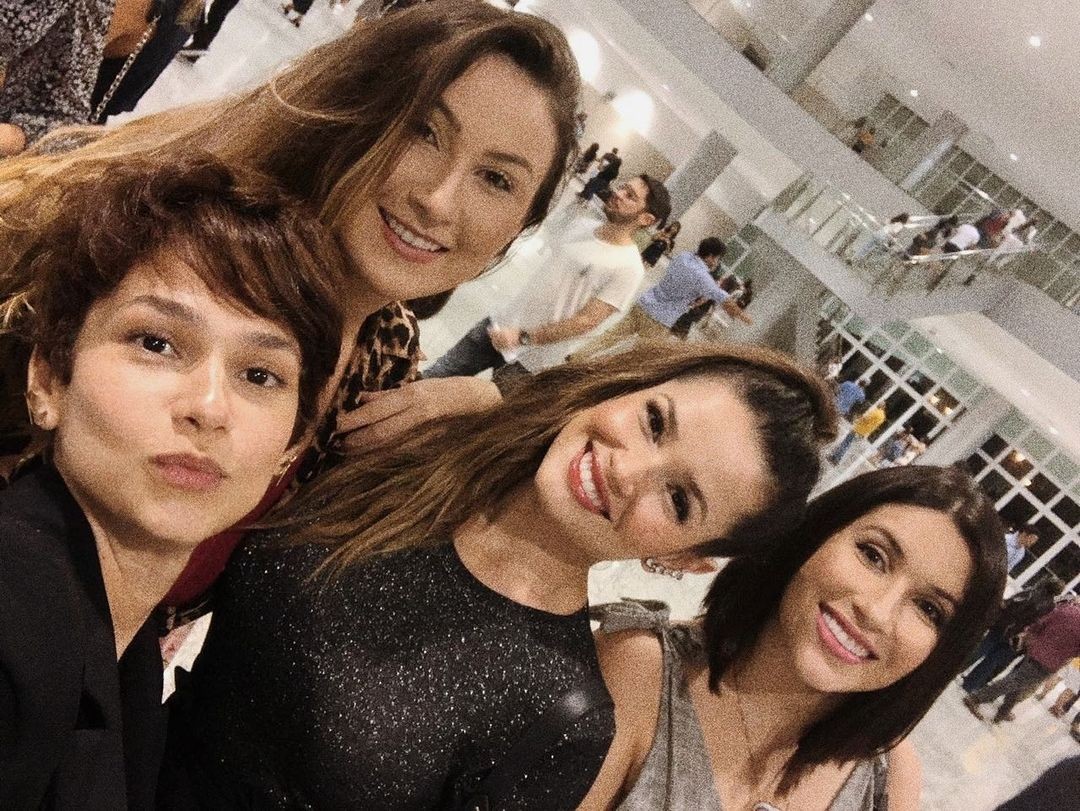 Déborah, G. Oliter, Juliette e Thaise Sales (Foto: Reprodução/Instagram)
