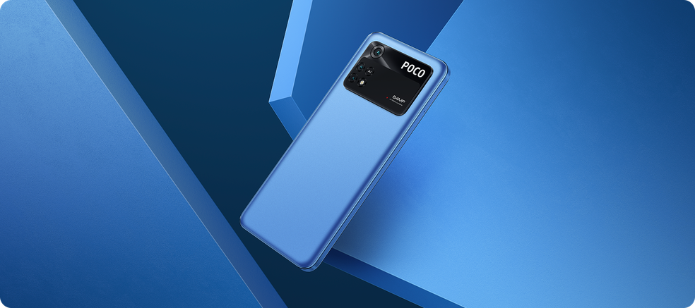 Poco M4 Pro oferece armazenamento interno expansível até 1 TB via cartão microSD — Foto: Divulgação Xiaomi