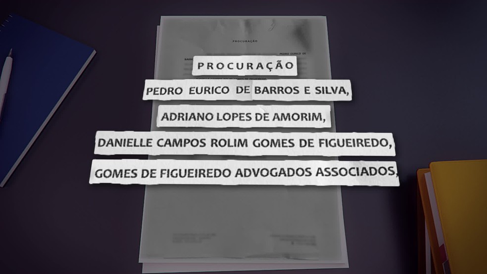 Em dezembro, Pedro Eurico nomeou como procuradores os sócios da Gomes de Figueiredo Advogados Associados — Foto: Reprodução/TV Globo