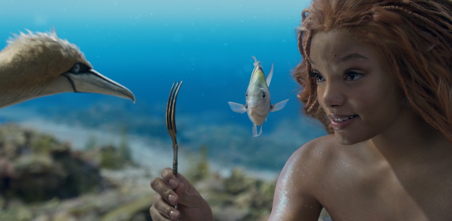 Halle Bailey interpreta Ariel no novo 'A pequena sereia'