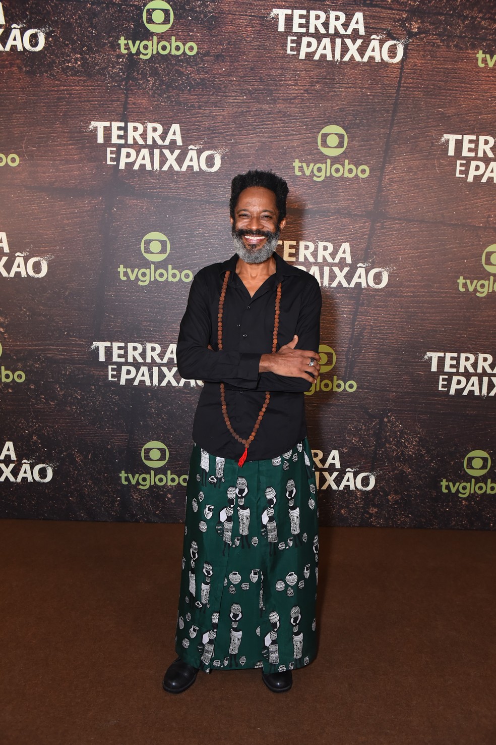 Fl&aacute;vio Bauraqui na festa de Terra e Paix&atilde;o &mdash; Foto: Agnews