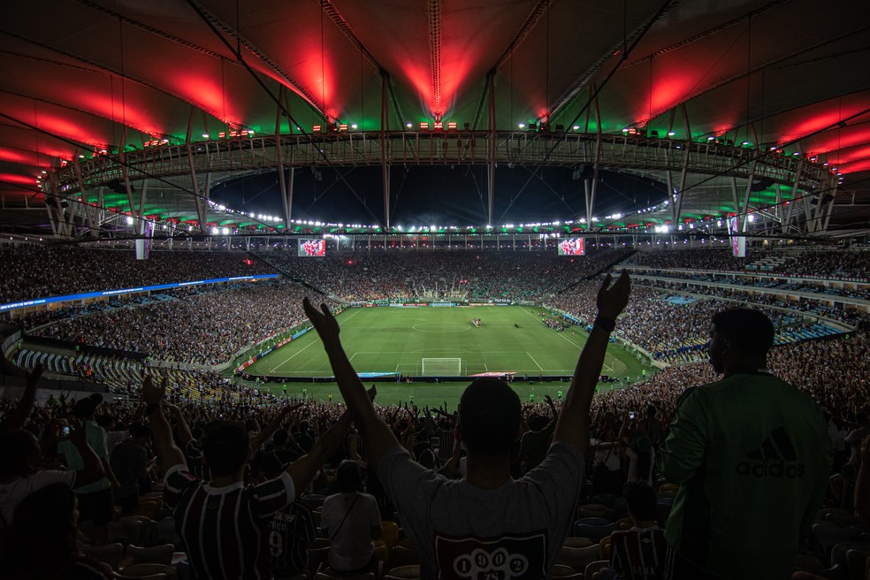 Torcida do Fluminense no Maracanã — Foto: Leonardo Brasil/Fluminense