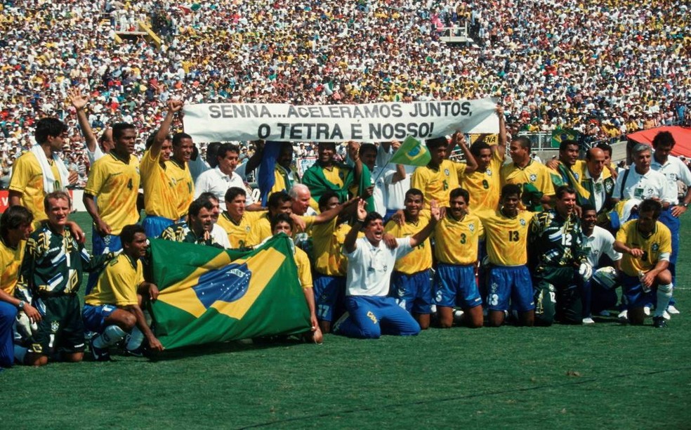Seleção Brasileira Senna — Foto: Reprodução