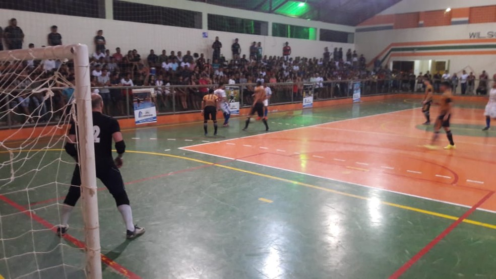 Com quatro times e início adiado, Acreano de Futsal Série A terá dois turnos no interior do Acre — Foto: Wendel Land/Arquivo pessoal