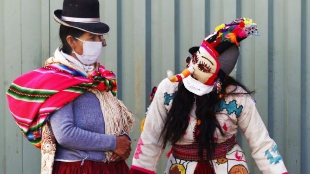 O Peru já é o segundo país mais afetado do continente (Foto: AFP via BBC News)