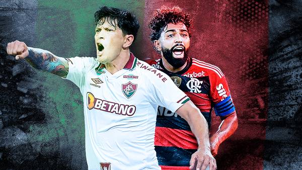 Gabigol e Cano buscam quebrar jejum de gols em clássico Flamengo x Fluminense.