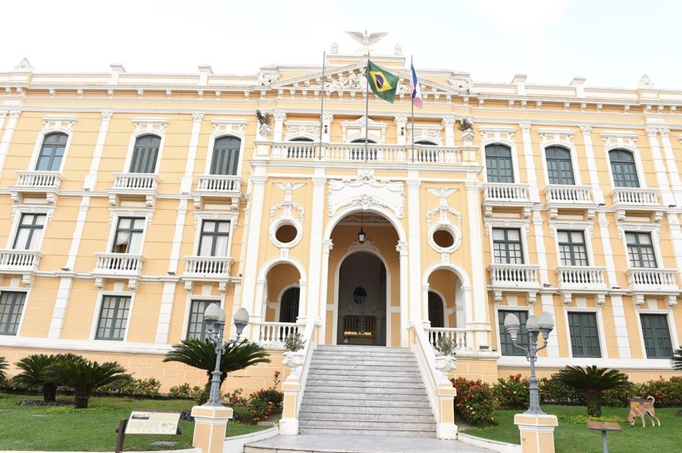 PalÃ¡cio Anchieta, sede do governo do EspÃ­rito Santo â Foto: Fred Loureiro/Secom-ES