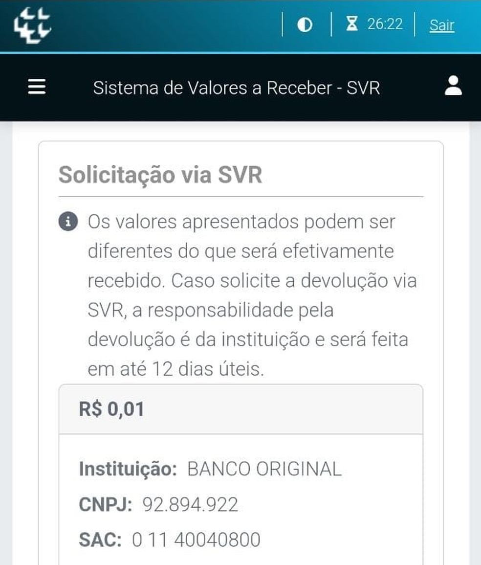 Erica Santos, 37, foi uma das mais de 29 milhões de pessoas com R$ 10 ou menos para receber. — Foto: Reprodução/ Arquivo pessoal