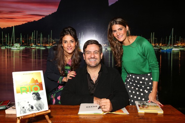 Marina Diniz, Bruno Astuto e Luiza Fadul (Foto: Nattan Carvalho)