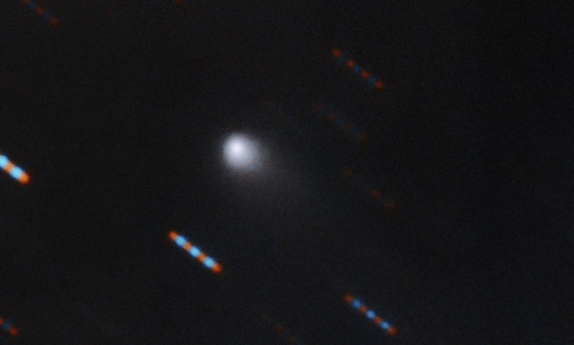 Imagem do cometa C/2019 Q4 (Foto: Divulgação)