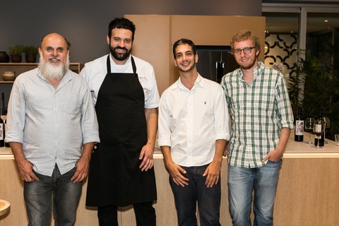 Chicão Ruzene, Marcelo Bastos, Fernando oliveira e Daniel Steinbruch