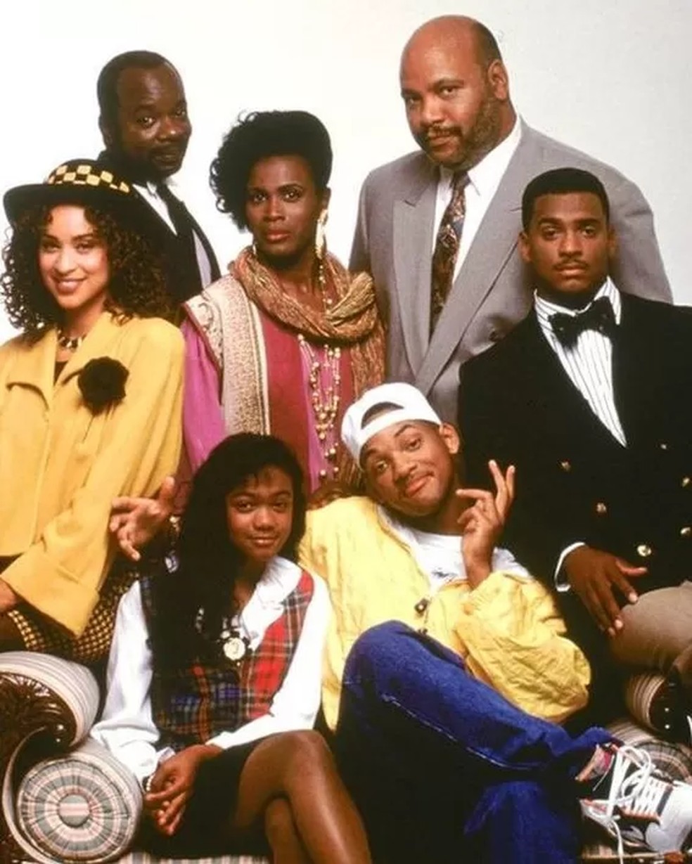 A série original "Um Maluco no Pedaço" atingiu enorme popularidade nos anos 1990 — Foto: WARNER/QUINCY JONES via BBC