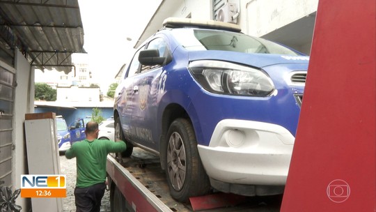 Treze dos 31 carros da Guarda Municipal do Recife são apreendidos
