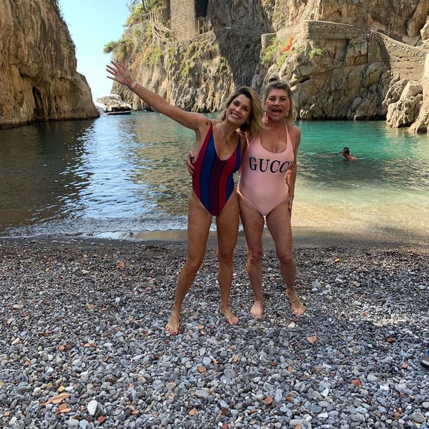 Flávia Alessandra curte férias em família na Itália (Foto: Reprodução/Instagram)