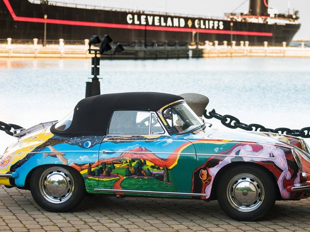 Porsche que foi de Janis Joplin vai a leilão (Foto: RM Sotheby&#39;s/Darin/Reuters)