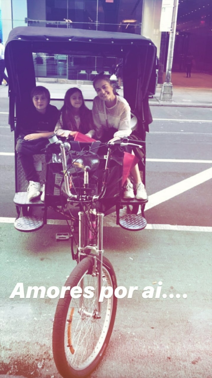 Angélica com os filhos Benício e Eva (Foto: Reprodução / Instagram)