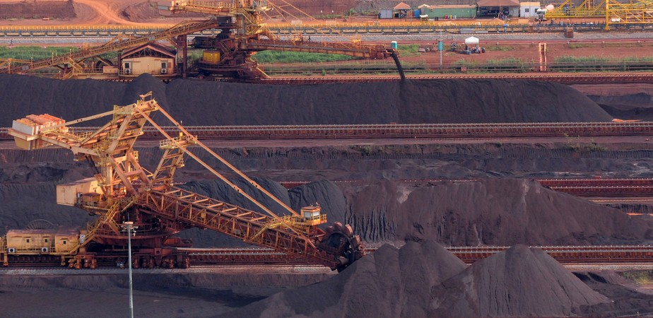 Minério de ferro, apesar de representar 50% da movimentação de carga exportada em 2022, responde por 9% da movimentação financeira (dólares)