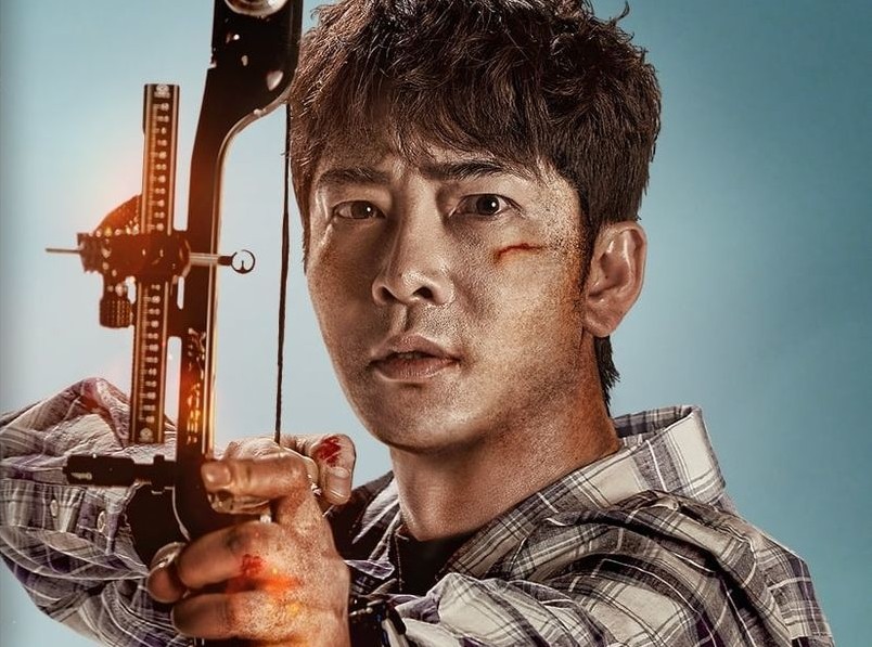 O ator Kang Ji-hwan em cena da série Joseon Survival  (Foto: Reprodução)