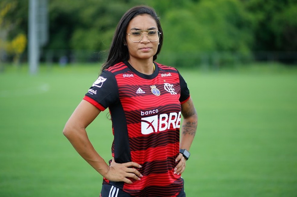 Thais Regina &eacute; o primeiro refor&ccedil;o do Flamengo para 2023 &mdash; Foto: @gilvandesouza/CRF