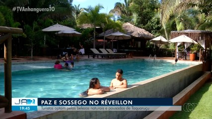 Buscando tranquilidade, moradores decidem passar o Réveillon em pousadas de Taquaruçu