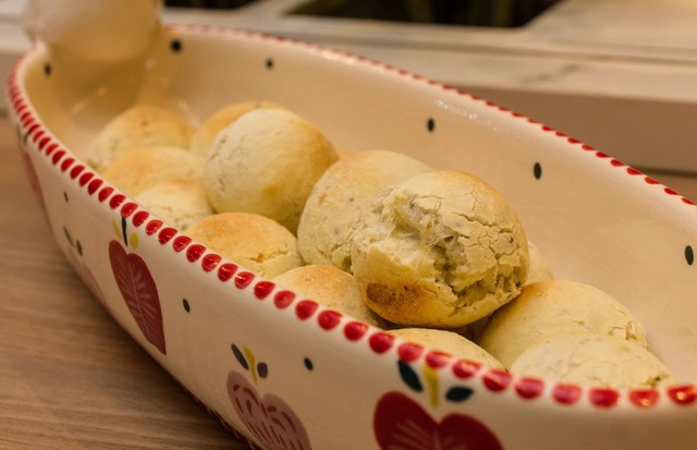 Pão de queijo de batata doce: menos gordura! (Foto: Divulgação)