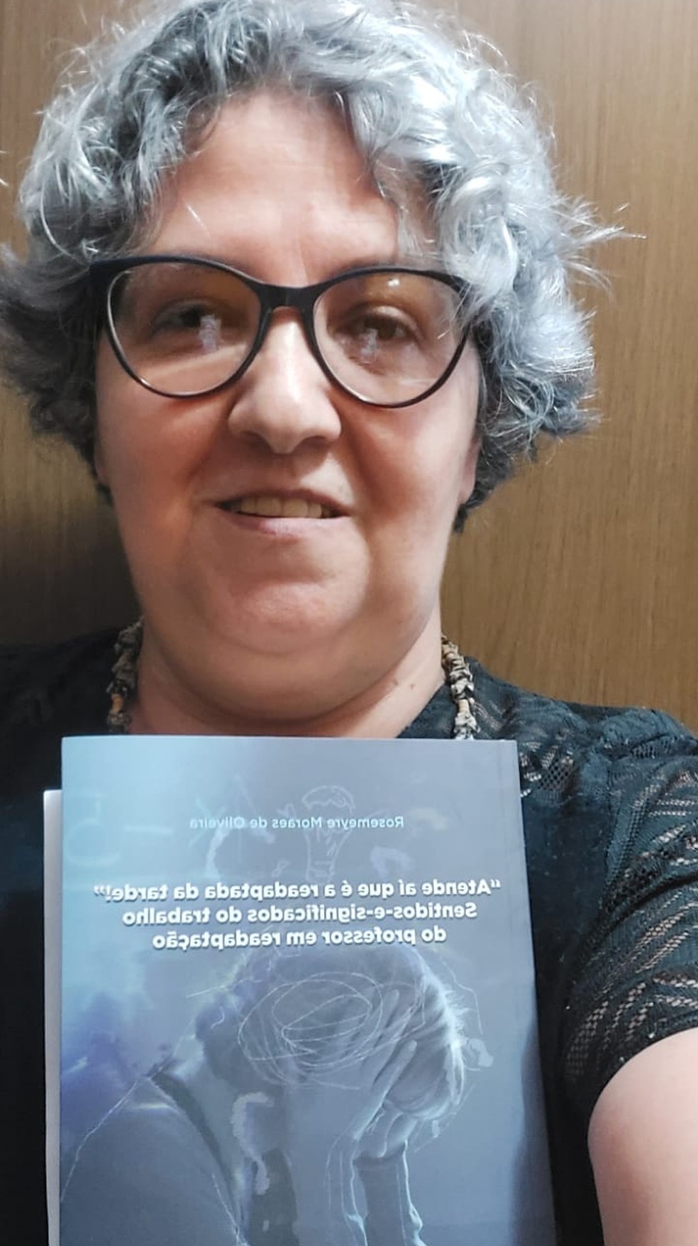 Neste ano, Rose publicou um livro com sua tese de doutorado — Foto: Arquivo pessoal