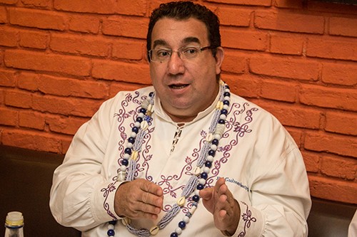  Heraldo Lopes Guimarães, 56, conhecido como Pai Guimarães de Ogum, é alvo de denúncia do Ministério Público de São Paulo (Foto: Reprodução)