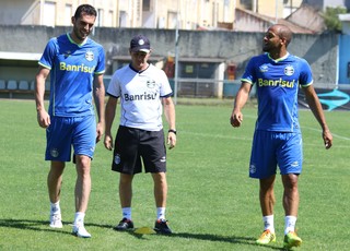 Rhodolfo no treino do Grêmio (Foto: Diego Guichard/GloboEsporte.com) Rhodolfo no treino do Grêmio (Foto: Diego Guichard/GloboEsporte.com)