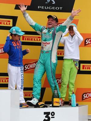Rubens Barrichello campeão (Foto: Carsten Horst / Divulgação)
