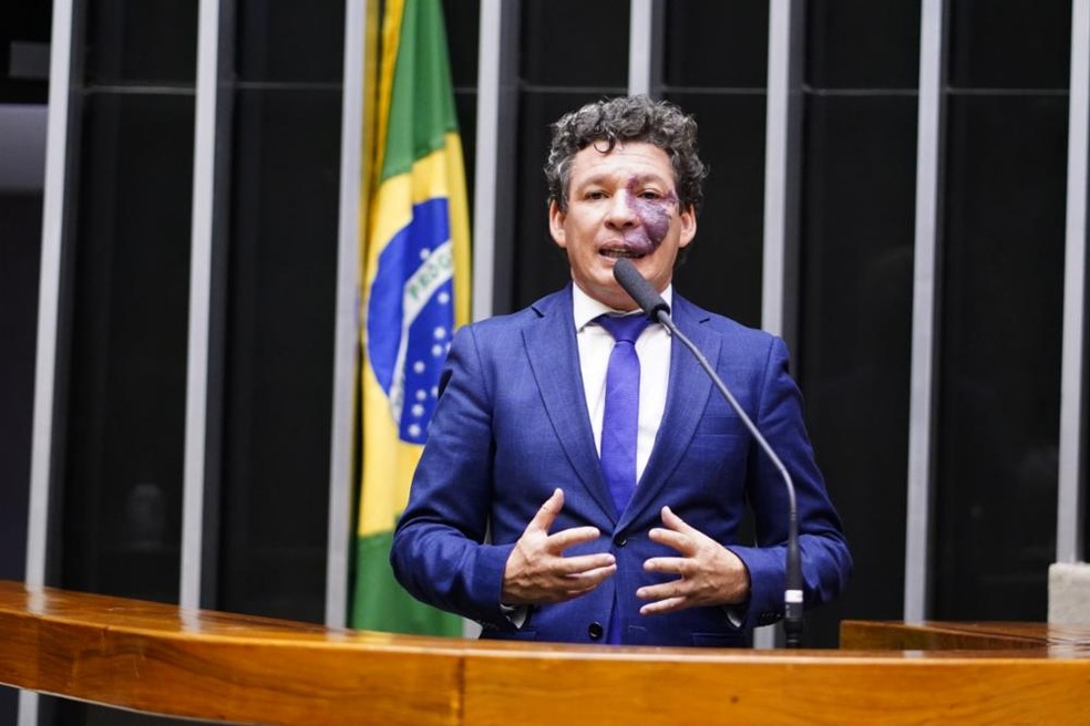 O deputado Reginaldo Lopes (MG), líder do PT na Câmara — Foto: Pablo Valadares/Câmara dos Deputados