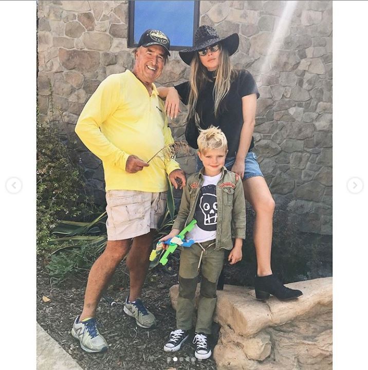 Pat Ferguson, Fergie e Axl (Foto: Instagram)