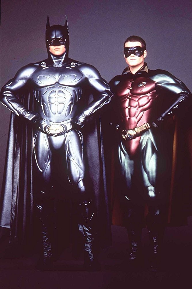 Val Kilmer e Chris O'Donnell em Batman Eternamente (1995) (Foto: Getty Images)