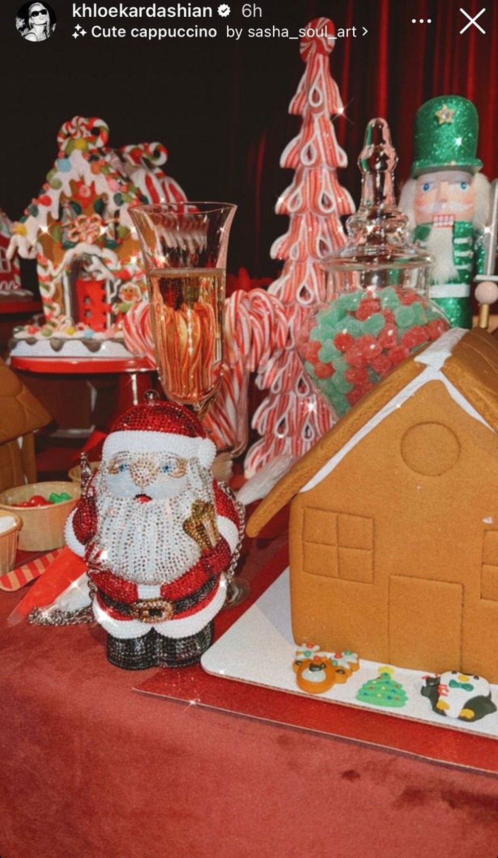 O Natal da família Kardashian — Foto: Reprodução/Instagram