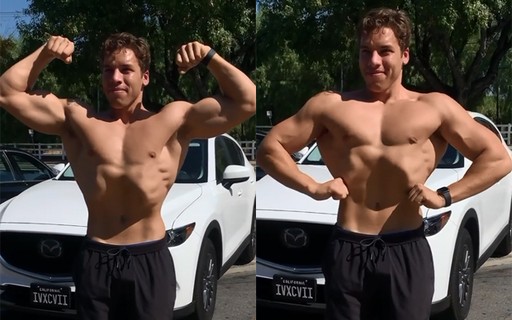 Filho de Arnold Schwarzenegger volta a chamar a atenção por músculos; vídeo