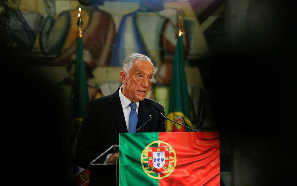 O presidente de Portugal, Marcelo Rebelo de Sousa, em foto de 24 de janeiro — Foto: Reuters/Pedro Nunes