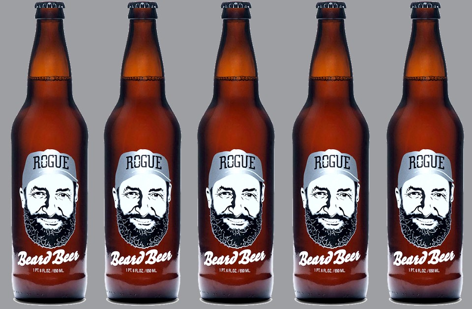 Rogue Beard Beer, a cerveja feita com fios de barba (Foto: divukgação)