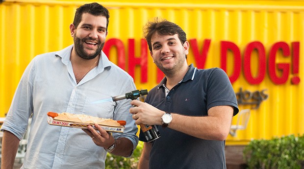  Jorge Kubrusly e Clóvis Queiroz, fundadores do Oh My Dog! (Foto: )