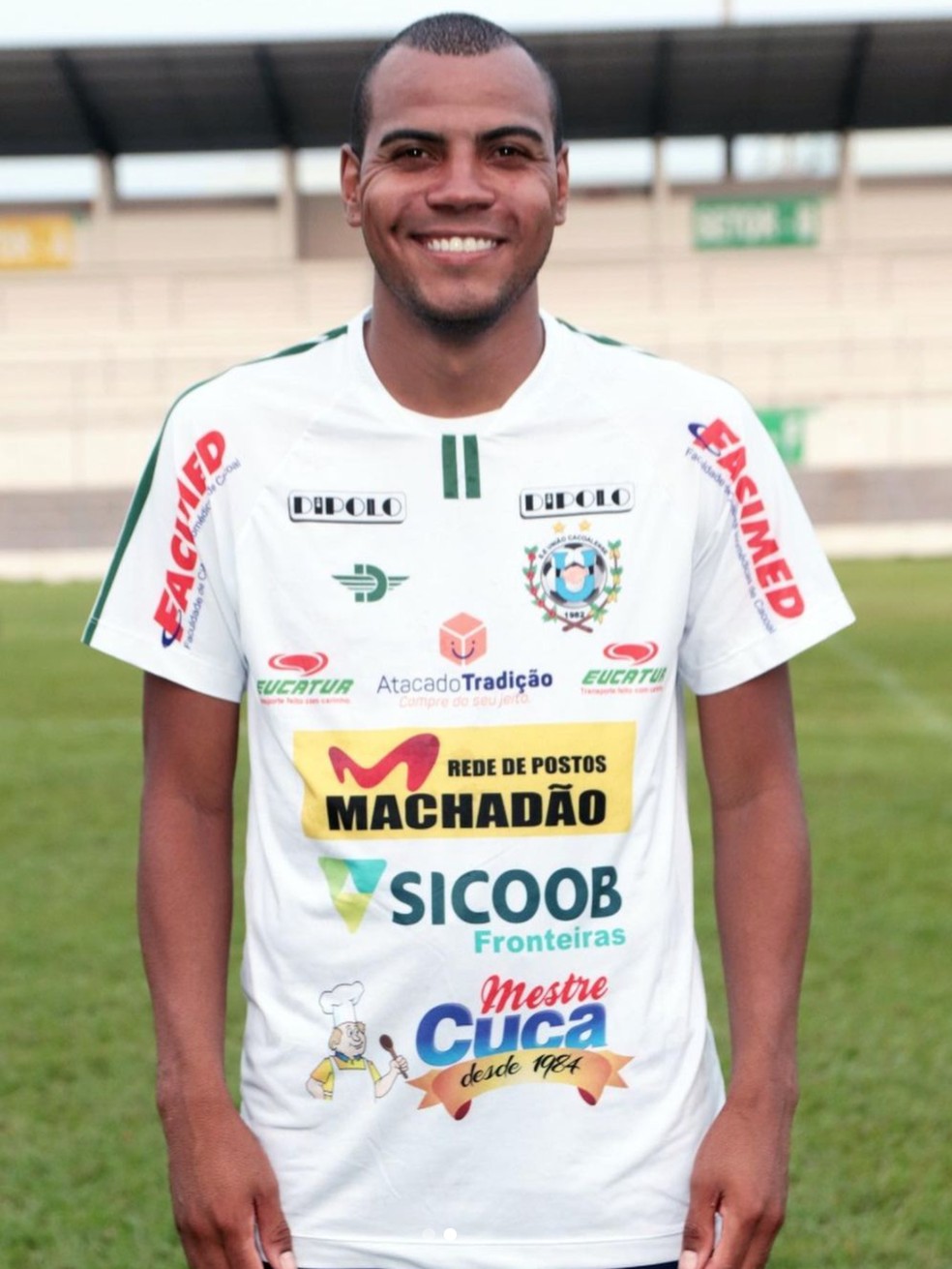 Régis Ribeiro vai vestir a camisa 7 no União Cacoalense (Foto: Divulgação )