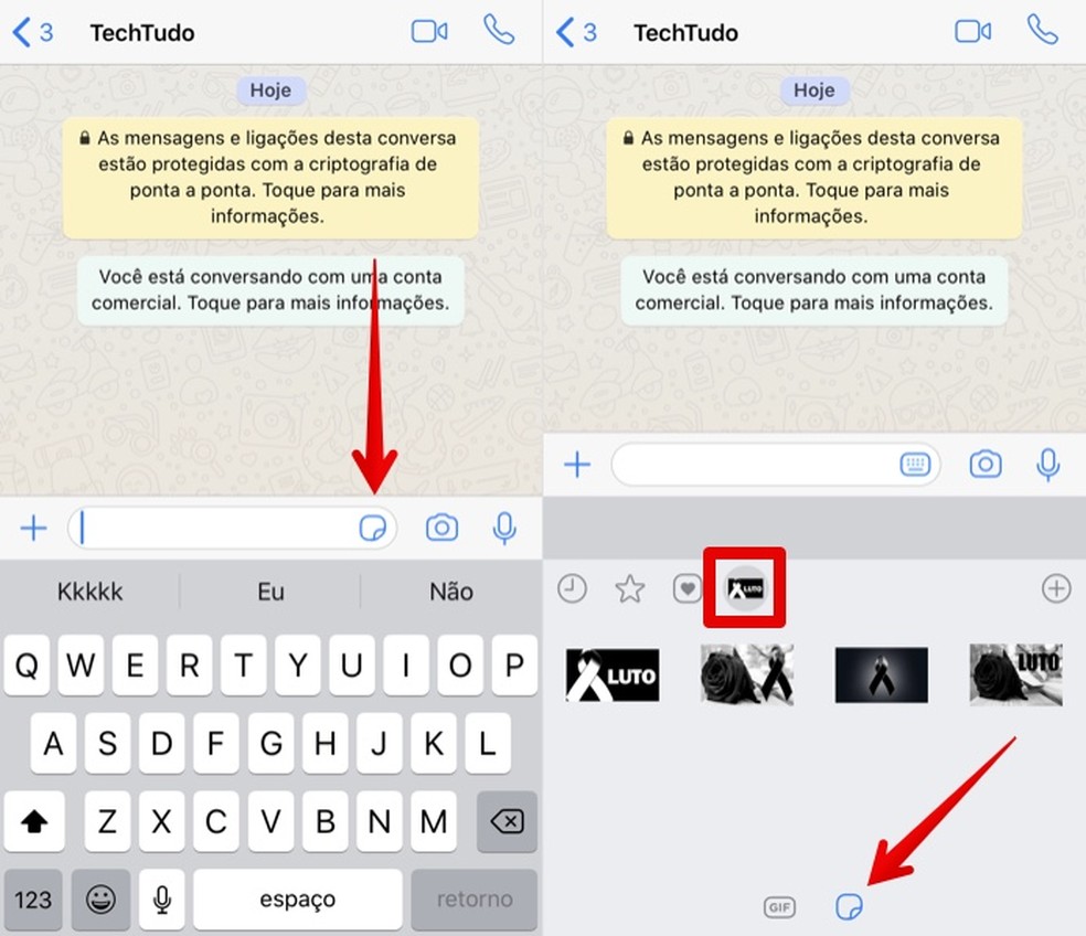 Figurinhas (stickers) de luto para WhatsApp: saiba como baixar e usar |  Redes sociais | TechTudo