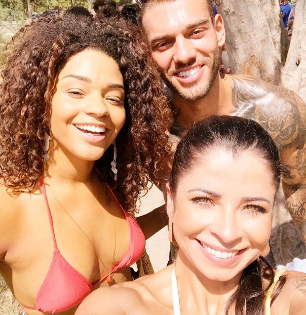 Juliana Alves, Ana Lima Real e Lucas Lucco (Foto: Reprodução / Instagram)