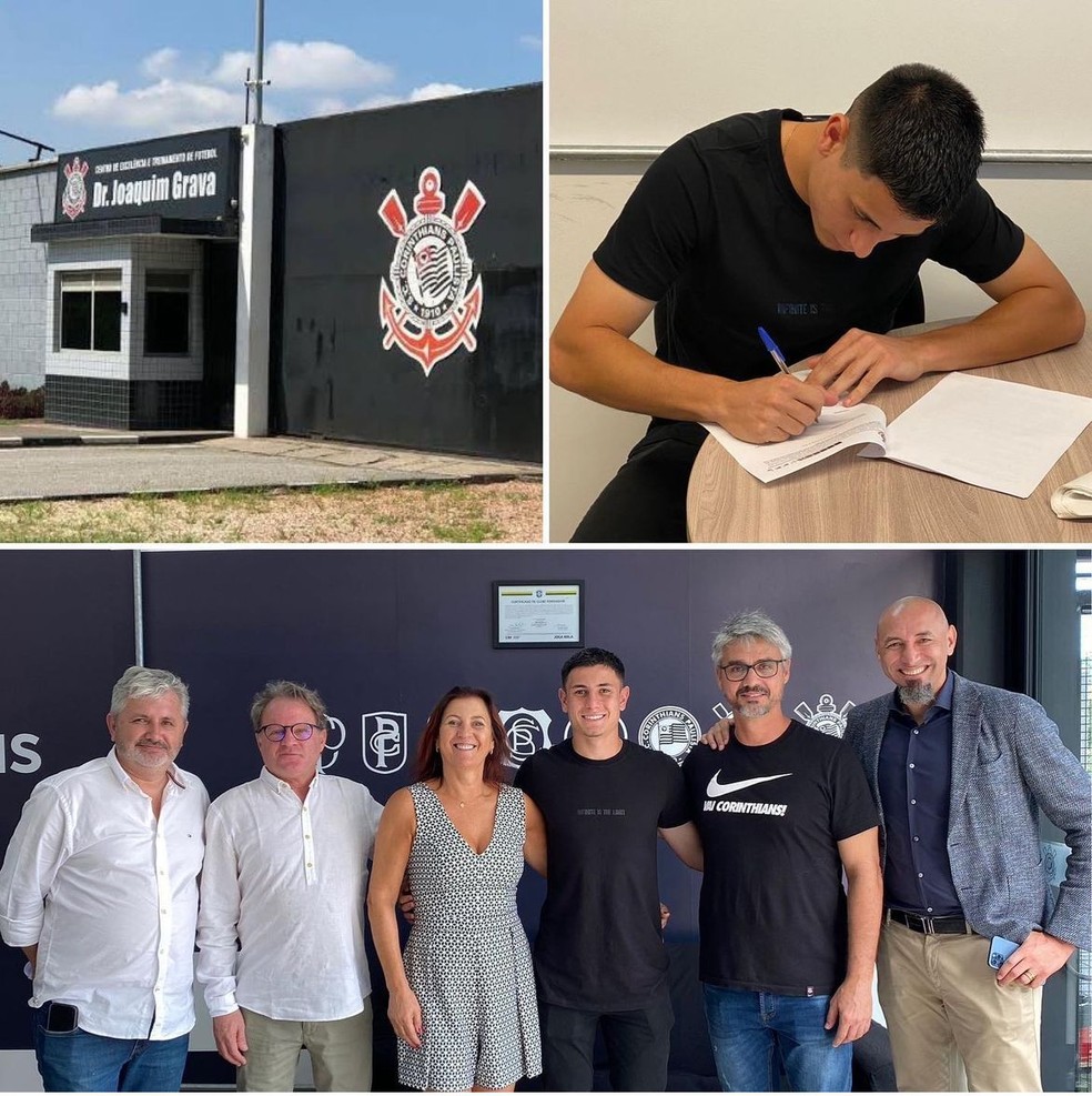 Corinthians contrata João Vinícius, lateral do Novo Hamburgo — Foto: Reprodução