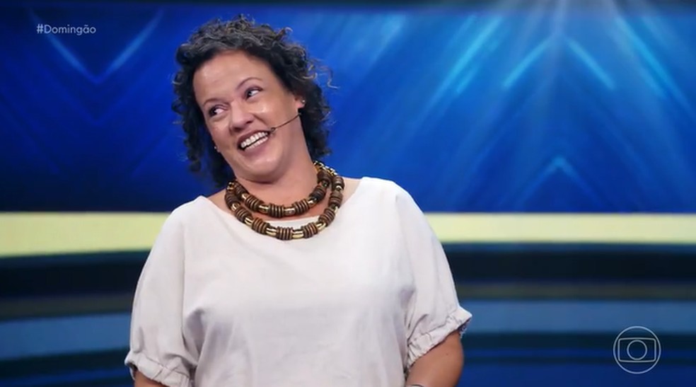Atriz da novela "A Gata Comeu", Adrianinha, participou do quadro "Acredite em Quem  Quiser" (Foto Reprodução/Gshow)